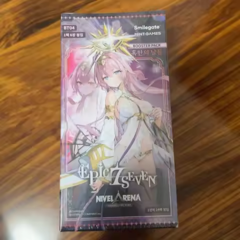 Nivel Arena Epic Seven BT04 Trading Card Game Booster Pack Authentic Korean Original Blind Box For C