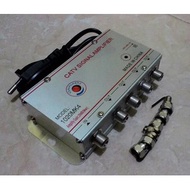 CATV SIGNAL AMPLIFIER 4WAY GAIND 20dB