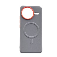 Phone Case fo Redmi K80 Pro/K80 Leather Magnetice Phone Cover Metal Lens Anti Fall Casing*-**