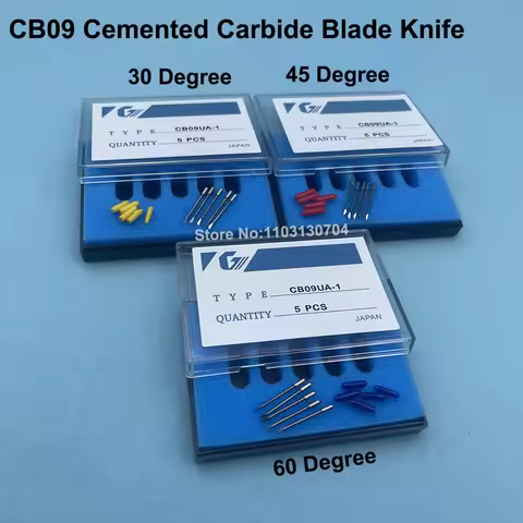 5PCS Graphtec Cutting Plotter CE5000 CE3000 CE6000 FC8600 CB09 CB15 Knife Blade CB09UA-5 CB15UA-5 Ce
