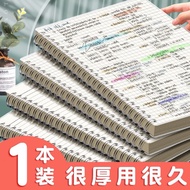 A4/B5/A5 waterproof transparent plastic cover notebook 160 pages