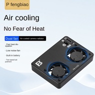 กล้องหม้อน้ำสด R6 A7M4 A7C ZVE10 FX30 R5ระบายความร้อนพัดลมกล้อง