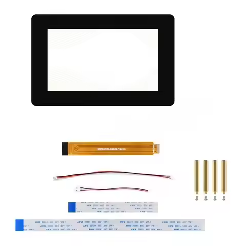 DSI Capacitive Touch Display 5Inch, IPS Panel 720X1280 Pixels, 5-Point Touch For Raspberry Pi ESP32-