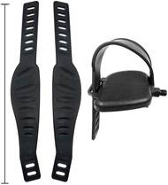 A Pair Exercise Bike Pedal Straps and Widened Straps for Exercise Bike Bicycle Cycle Home or Gym