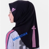 Tudung Sukan Sport Hijab Adidas Segi Tiga Best Quality