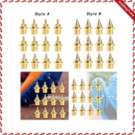 leipupa 12Pcs Replacement Track Spikes for Athletics Shoes for Men Women 7mm Gold Metal Track Spikes