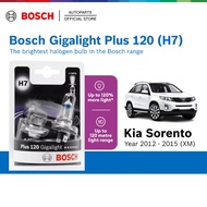 Bosch Plus 120 Gigalight H7 Headlight Bulb for Kia Sorento XM 2nd Gen