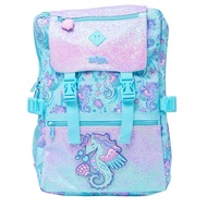 Set Smiggle Backpack ลายม้าน้ำมิ้นท์ กระเป๋าตังค์ ถุงดินสอ ขวดน้ำ กล่องข้าว กระเป๋าสะพายข้าง ของแท้ 