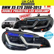 BMW X5 E70 2008 - 2013 Double Projector Led Headlamp