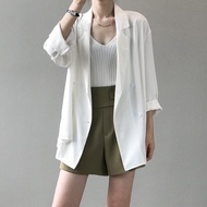 KEMEJA Kayson - DRX Women NUFA/BULBUL Blazer Shirt/Fashion Women Work/Contemporary Korean style/Stylish Blazer Shirt