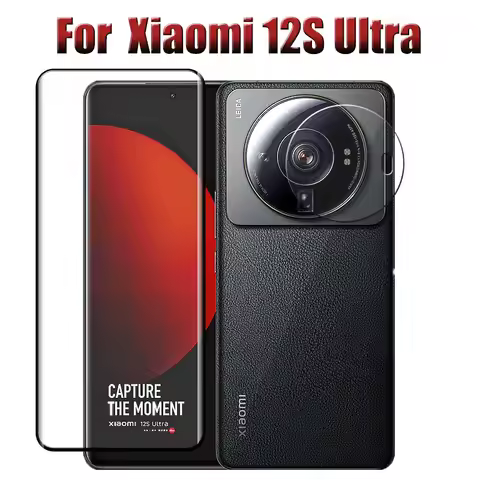 Sale Screen Protector for Xiaomi 12S Ultra Tempered Glass + Camera Film for Xiaomi 12S Ultra Soft Fi