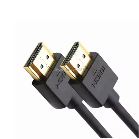 high quality OD 3mm Super Soft Thin HDMI- compatible to HDTV Cable for Moto Mobile Phone Tablet 0.3M