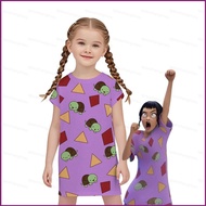 YT2 KPop Demon Hunters Summer girls nightgown sweet and cute Exquisite workmanship YT2