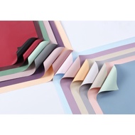 20PCS DOUBLE-SIDE 2TONE WRAPPING PAPER COLOUR (15001000)