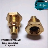 CYLINDER VALVE SUPER KALAN VALVE 2.7 KGS(super kalan)