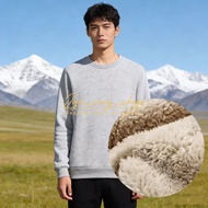 Crop Top Hittech Dress Longjon For Men With Wool Collar 260g Winter -5~15 C Degrees NYLJRT