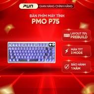 [GENUINE FULL VAT] PMO P75 Wireless Mechanical Keyboard (Luyout 75%) - RGB LED Bottom & GIF Screen