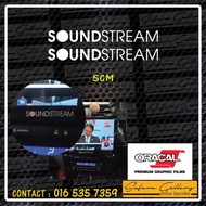 soundstream sticker for player 2 pcs