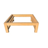CUSTOMIZED CPU STAND 34CM x 30CM x 11.5CM (LWH) WOODEN MULTIPURPOSE STAND.