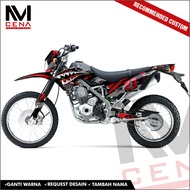 Sticker Decal KLX BF 150 Sticker KLX BF 150 Striping KLX BF 150 full body sticker KLX BF 150 GFX3