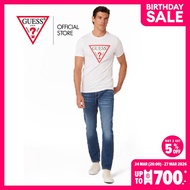GUESS เสื้อยืดผู้ชาย Triangle Logo Tee รุ่น M2YI71I3Z14 สีขาว