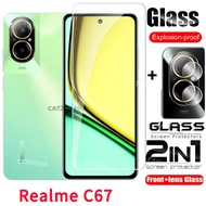 Realme C67 2023 Film 2 in 1 Screen Protector For Realme C67 C 67 67C RealmeC67 C67Realme 4G 5G 2023 