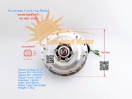 (สต๊อกในไทย) มอเตอร์ฮับดุมล้อหน้า 36/48V 350W ดิสก์เบรก Front Wheel Hub Motor Electric Bike มอเตอร์ด