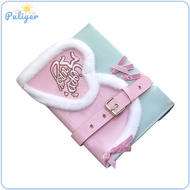 Cute Plush Photocard Binder Card Binder DIY Portable Soft Size Multipurpose Mini Photo Album Card Ho