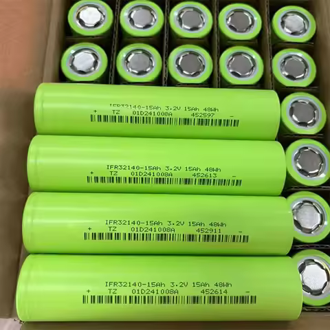 32140 3.2V 15000mAh Lithium Iron Phosphate Battery Cylindrical for EV Electric Scooters LiFePO4 batt
