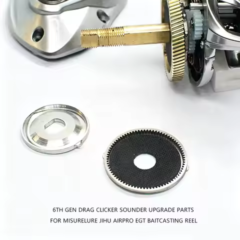 6th Gen Drag Clicker Sounder Upgrade Parts For MISURELURE Jihu AIRPRO EGT Baitcasting Reel Modificat