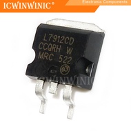 5 Piece  L7912CD2T L7912 TO-263  Integrated circuit IC