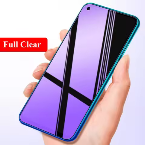 For Huawei Y7P Y8P 2020 Y9A Anti Blue Tempered Glass Screen Protector For Huawei Y6 Y7 Pro Y7 Y9 Pri
