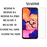 Tempered Glass Clear Samsung A10S M20 Redmi 8 8A 8A Pro 3 3I Original (Clear Anti-Scratch)