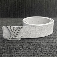 【LOUIS VUITTON LV 路易威登】INITIALES COLLEGE MONOGRAM HERITAGE 雙面皮帶(下單前須先私訊)
