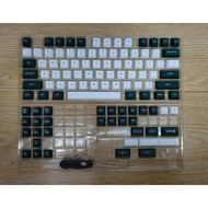 Available KEYCAPS SIKAKEYB WHITE GREEN Cherry Profile Spherical PBT Double Shot