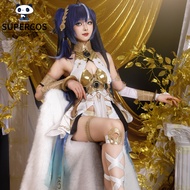 Wuthering Waves Iuno Cosplay Costume Set for Comic Con Events Party