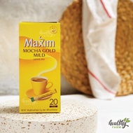 Maxim Coffee Korea Gold Mocha Kopi Moka Korea Isi 20