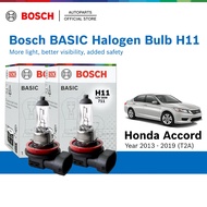 Bosch H11 Halogen Headlight Bulb (55W) set of 2 for Honda Accord T2A