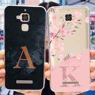 Asus Zenfone 3 Max ZC520TL Case luxury letter Painted TPU Phone Casing for Asus X008D X008DA ZC520tl Soft Silicone Back Cover