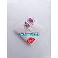 cincin silver925 original/cincin permata serai/cincin perak925/cincin/