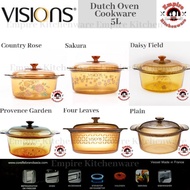 Visions 5L cookware casserole dutch oven