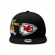 [ READY STOCK ] Kansas City Chiefs NFL Dri-Fit Snapback Cap | Large Side Logo Flat Brim Hat