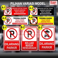 NO PARKING STICKERS WARNING/S NO PARKING STICKERS
