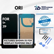 Thunder Drive Serasi Dengan OnePlus 7 Pro 7T Pro LCD Skrin Sentuh