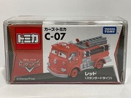 絕版 Takara Tomy Tomica Disney Pixar Cars C-07 Red Standard Type 迪士尼 反斗車王 車仔