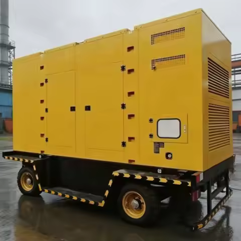 Hybrid Silent Generator 50kW-500kVA 3 Phase 400V Low Emission Power Generator