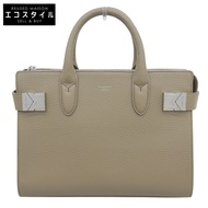 二手 Pelle Morbida Maiden Voyage 迷你波士頓包，深米色，型號 MB084，成色極佳