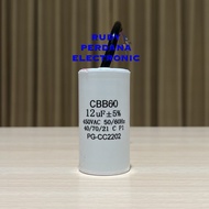 Round CAPACITY WATER PUMP 12UF 450V 12 UF 450 VOLT CBB60 2