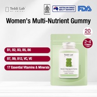 【Official】Unichi Women’s Multi-Nutrient Gummy (20 Gummies), Teddi Lab Gummy 【Excluded from Promotion