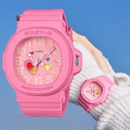 Casio Baby-G BGA-10-4A Playful Hearts Series Pink Analog Ladies Fashion Watch